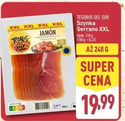 ALDI TESOROS DEL SUR Szynka Serrano XXL oferta