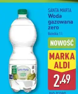 ALDI SANTA MARTA Woda gazowana zero oferta