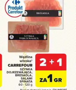 Carrefour Wędlina włoska Carrefour oferta