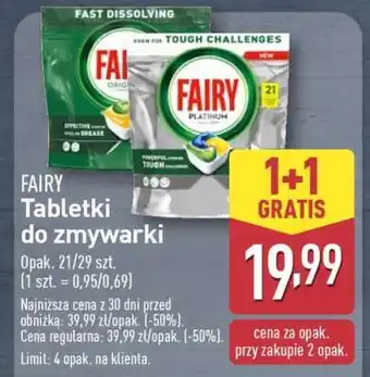 ALDI FAIRY Tabletki do zmywarki oferta