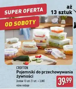 ALDI Crofton Pojemniki do przechowywania żywności oferta