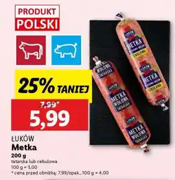 Lidl ŁUKÓW Metka oferta