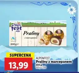 Lidl ALPENFEST Praliny z marcepanem oferta