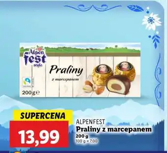 Lidl ALPENFEST Praliny z marcepanem oferta