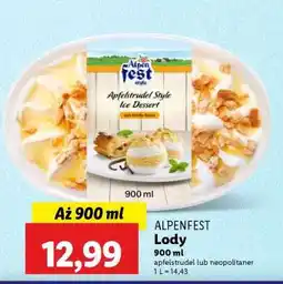 Lidl ALPENFEST Lody oferta