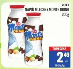 TomiMarkt Zott napój mleczny monte drink oferta