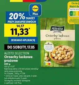 Lidl Alesto Selection Orzechy laskowe prażone oferta