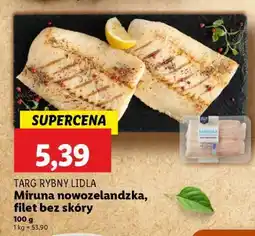 Lidl Miruna nowozelandzka, filet bez skóry oferta