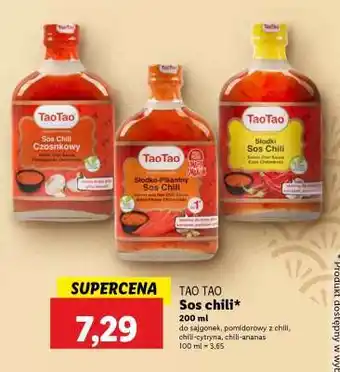 Lidl TAO TAO Sos chili oferta