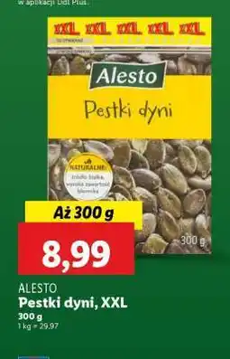Lidl Alesto Pestki dyni, XXL oferta