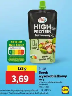 Lidl PILOS Serek wysokobiałkowy oferta