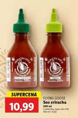 Lidl FLYING GOOSE Sos Sriracha oferta
