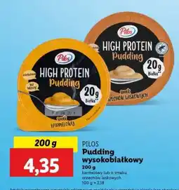 Lidl PILOS Pudding wysokobiałkowy oferta