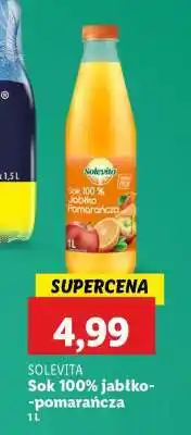 Lidl SOLEVITA Sok 100% jabłko- -pomarańcza oferta