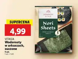 Lidl VITASIA Wodorosty w arkuszach, suszone oferta