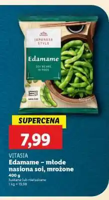 Lidl VITASIA Edamame – młode nasiona soi, mrożone oferta