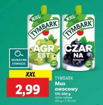 Lidl TYMBARK Mus owocowy oferta