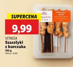 Lidl VITASIA Szaszłyki z kurczaka oferta