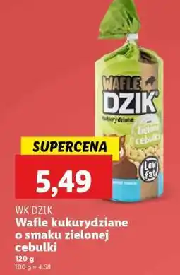 Lidl WK DZIK Wafle kukurydziane o smaku zielonej cebulki oferta