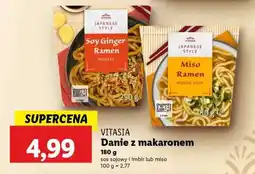 Lidl VITASIA Danie z makaronem oferta