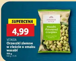 Lidl VITASIA Orzeszki ziemne w cieście o smaku wasabi oferta