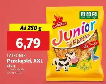 Lidl LAJKONIK Przekąski, XXL oferta