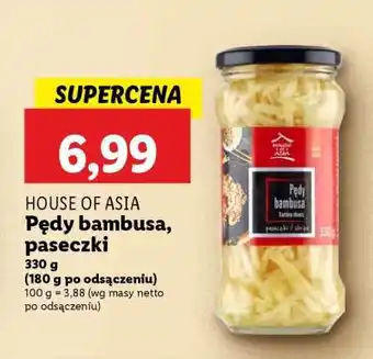 Lidl HOUSE OF ASIA Pędy bambusa, paseczki oferta