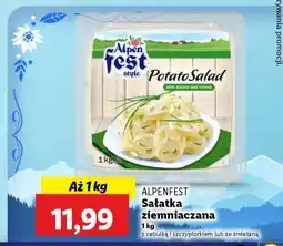 Lidl ALPENFEST Sałatka ziemniaczana oferta