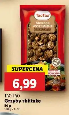 Lidl TAO TAO Grzyby shiitake oferta