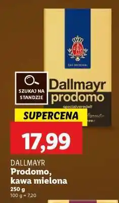 Lidl DALLMAYR PRODOMO Kawa mielona oferta