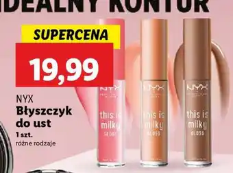 Lidl NYX Błyszczyk do ust oferta