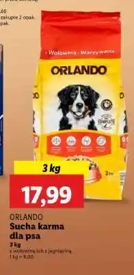 Lidl ORLANDO Sucha karma dla psa oferta