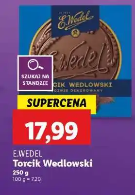 Lidl E. WEDEL Torcik Wedlowski oferta
