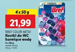 Lidl BREF COLOR AKTIV Kostki do WC barwiące wodę oferta