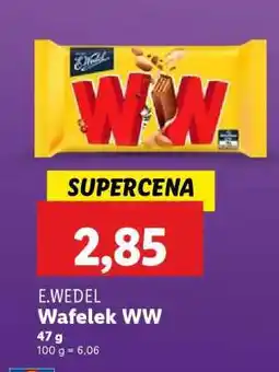 Lidl E.Wedel Wafelek WW oferta