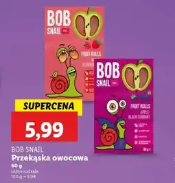 Lidl BOB SNAIL Przekąska owocowa oferta