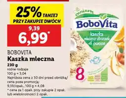 Lidl BOBOVITA Kaszka mleczna oferta