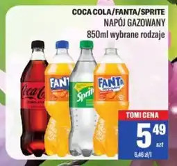TomiMarkt Coca cola/fanta/sprite napój gazowany oferta