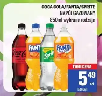 TomiMarkt Coca cola/fanta/sprite napój gazowany oferta