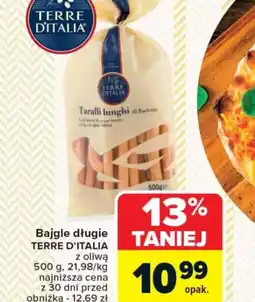 Carrefour Bajgle długie Terre D'Italia oferta