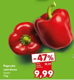 Kaufland Papryka czerwona luzem 1 kg oferta