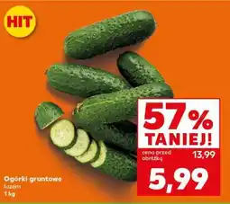 Kaufland Ogórki gruntowe luzem 1 kg oferta