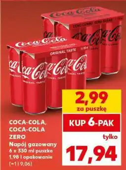 Kaufland Coca-Cola > Coca-Cola Zero oferta