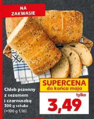 Kaufland Chleb pszenny z sezamem i czarnuszką oferta