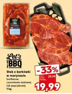 Kaufland Stek z karkówki w marynacie oferta