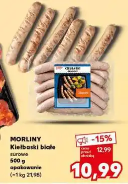 Kaufland MORLINY Kiełbaski białe oferta