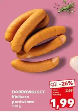 Kaufland DOBROWOLSCY Kiełbasa parówkowa 100 g oferta
