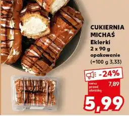 Kaufland Eklerki 2 x 90 g opakowanie oferta