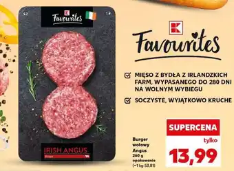 Kaufland Burger wołowy Angus oferta