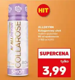 Kaufland ALLDEYNN Kolagenowy shot malina-poziomka 80 ml opakowanie oferta